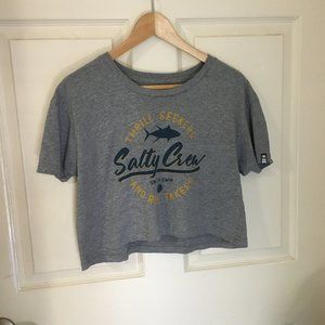 Women's Salty Crew Crop T-Shirt (Size M)